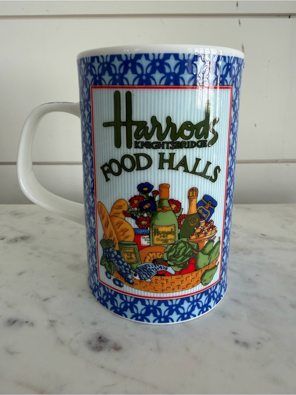 Harrods Fine Bone China England Mug Food Halls